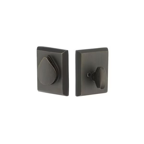 Medium Bronze Deadbolt 8477MB, EMTEK, Mfr# 8477MB